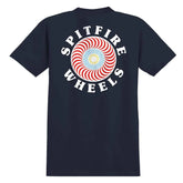 Spitfire - OG Classic Fill Tee (Navy/Red)